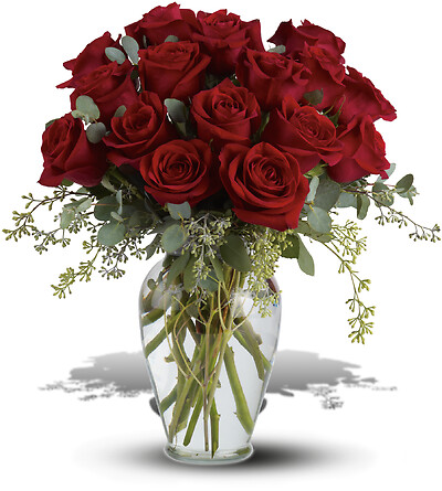 Full Heart - 16 Premium Red Roses